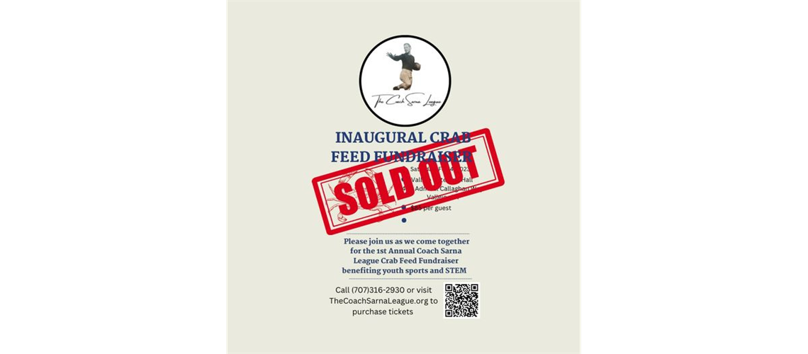 Crab Feed Sold Out