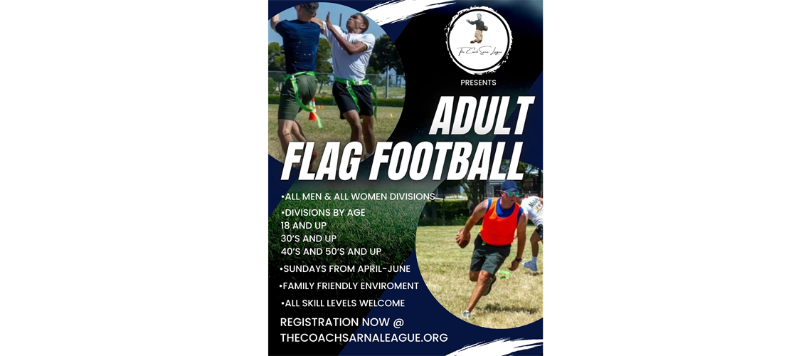 Adult Flag Football Is HERE!